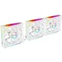 Mars Gaming Pack 3 ventiladores inversos MF-LinkFinityKit2R 12cm ARGB blancos